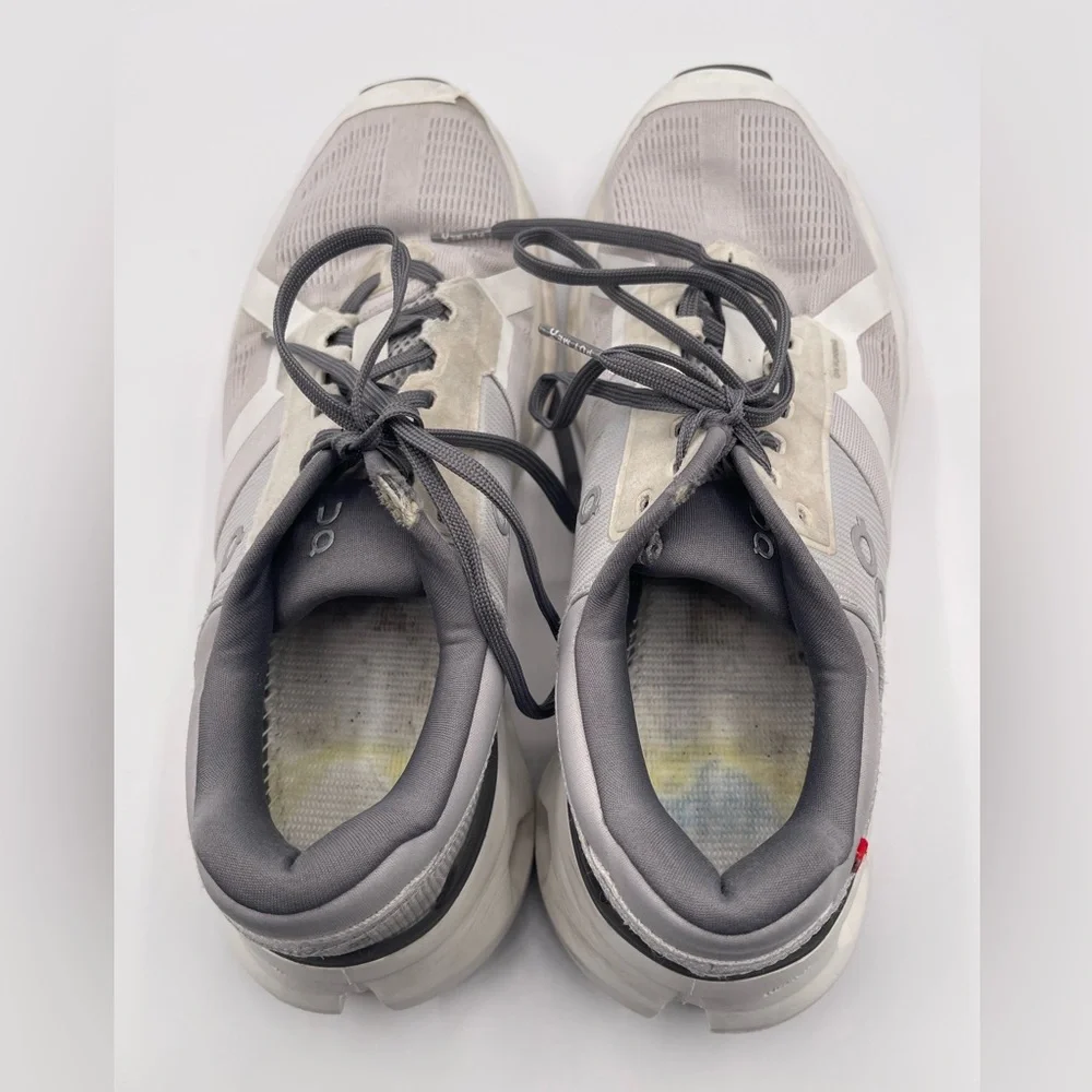 On Cloudrunner 2 Mens 8.5 Shoes Running Walking Gray Sneaker Athletic Swiss - Picture 2 of 8